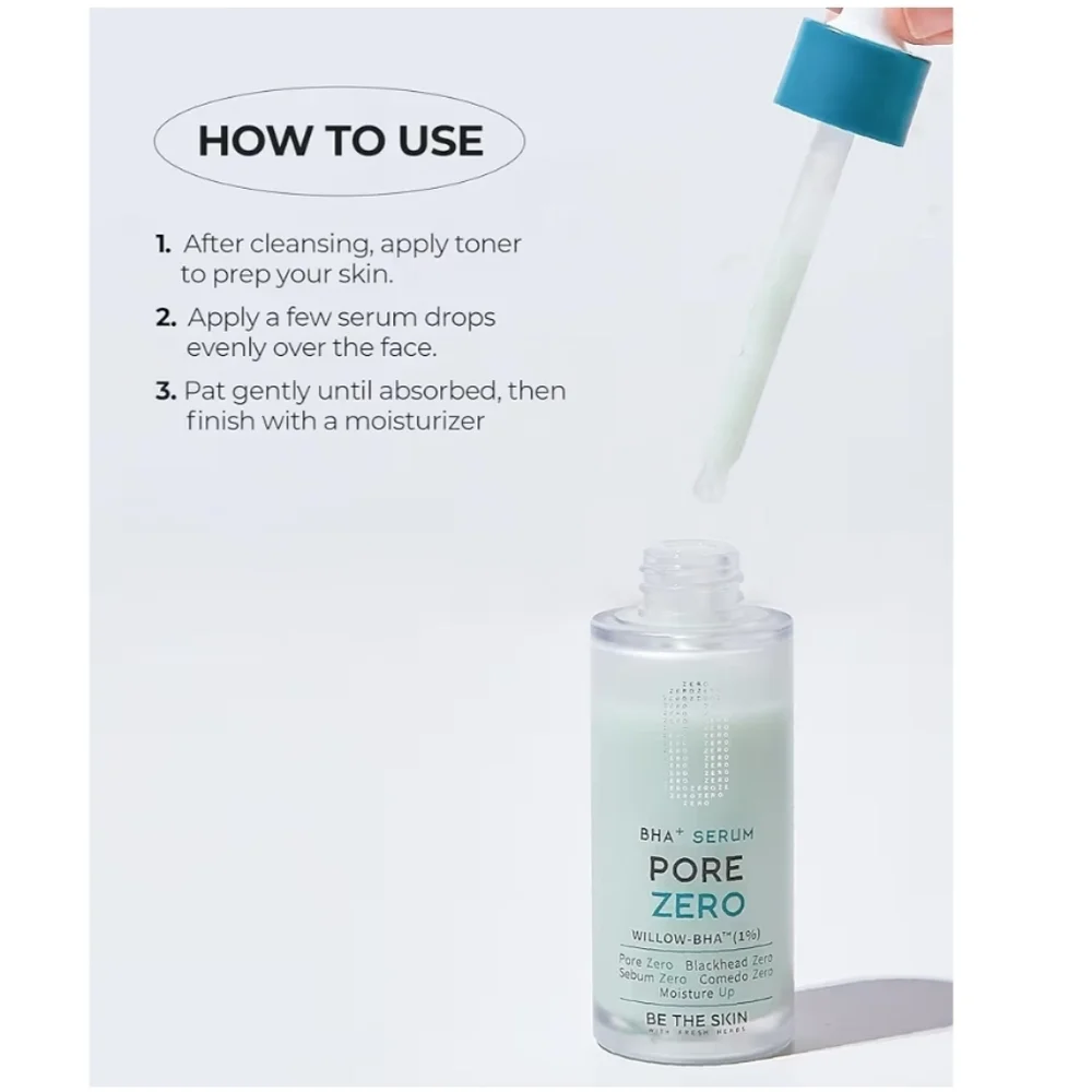 CLEARANCE! Be The Skin BHA Pore Zero Serum, 30ml, Sealed, NIB